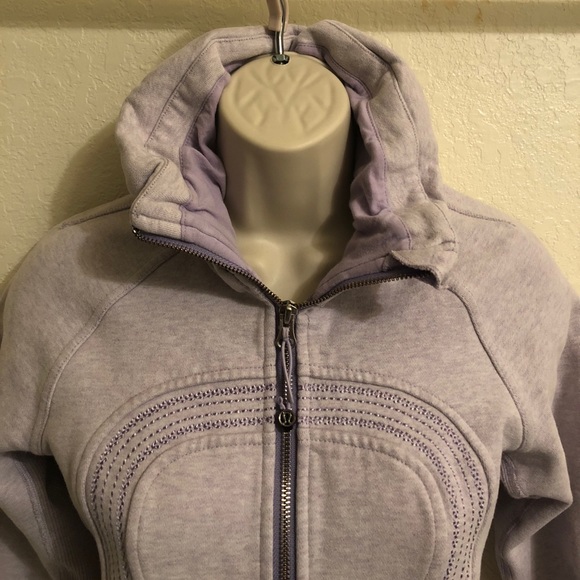 Rare Lululemon pale lavender cuddle up jacket - Picture 4 of 7